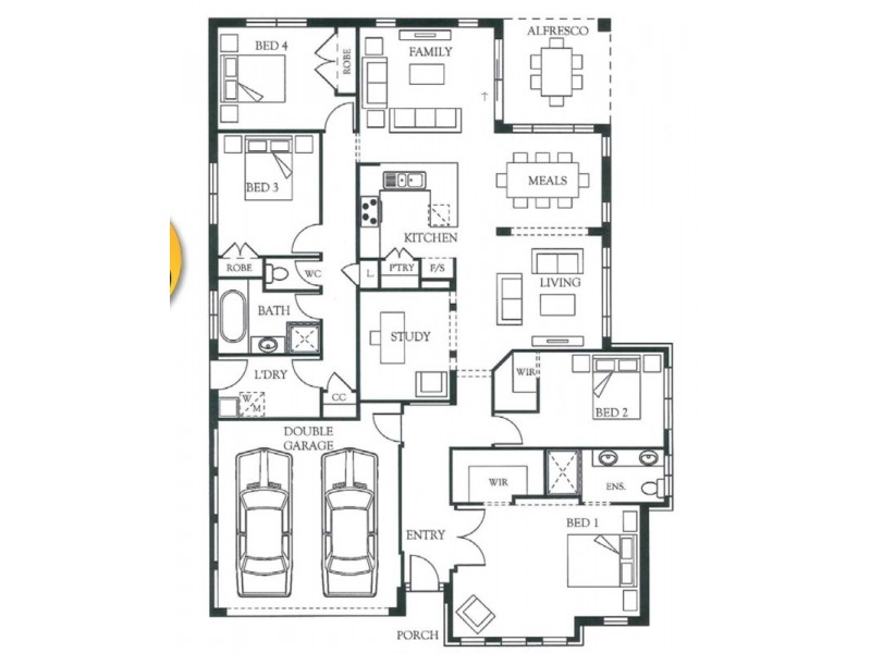 34 Atlee Street, Oran Park NSW 2570 Floorplan