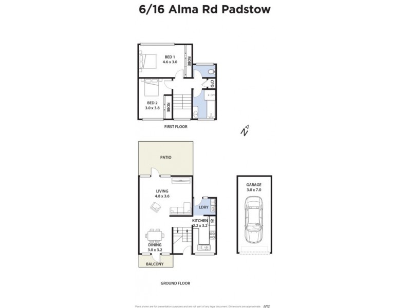 6/16 Alma Road, Padstow NSW 2211 Floorplan