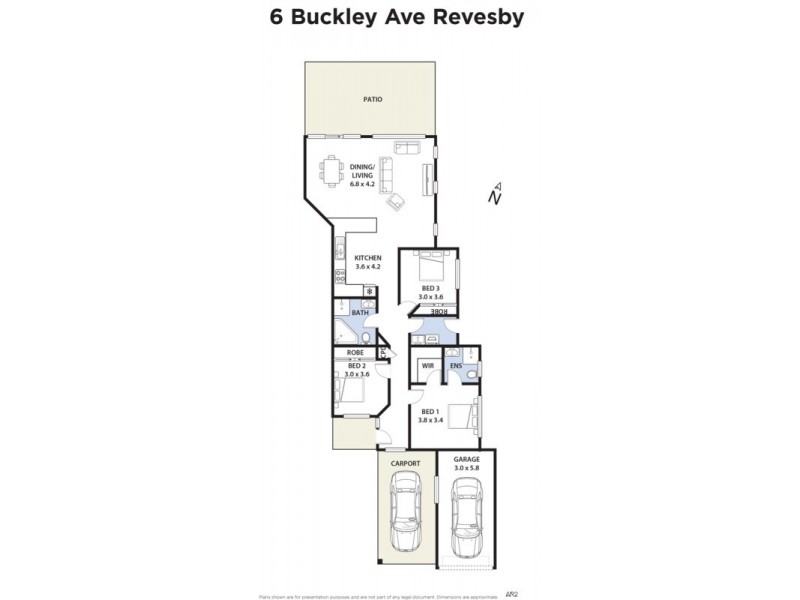 6 Buckley Avenue, Revesby NSW 2212 Floorplan