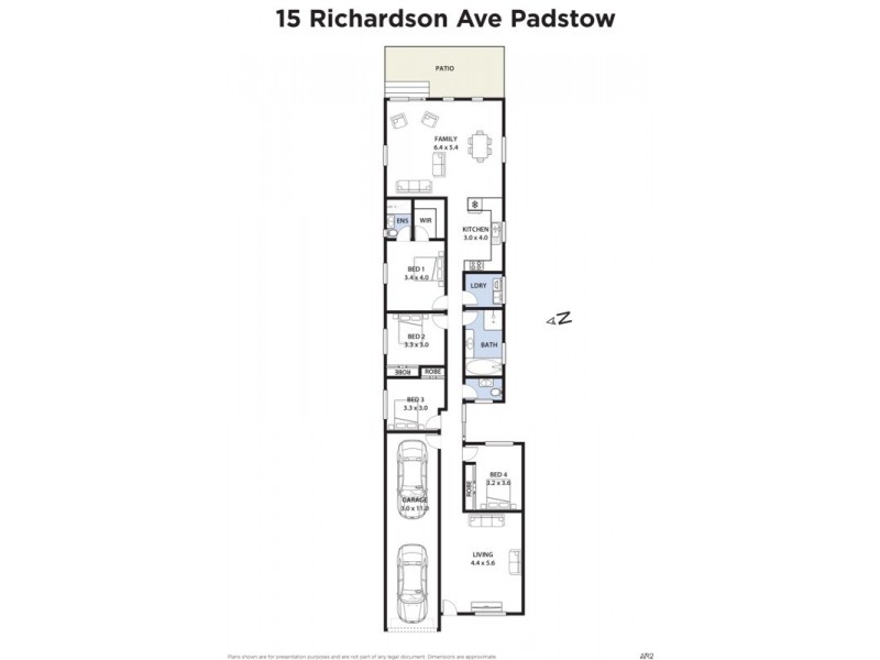 15 Richardson Avenue, Padstow NSW 2211 Floorplan