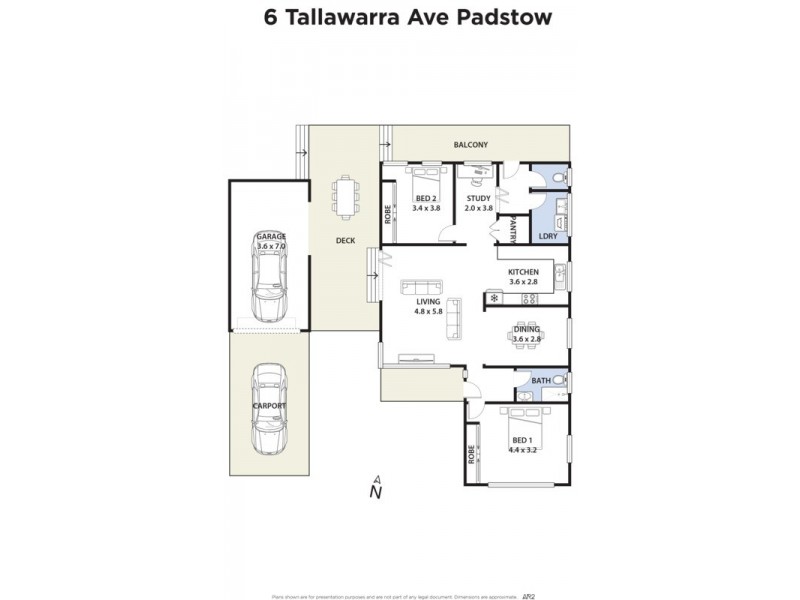 6 Tallawarra Avenue, Padstow NSW 2211 Floorplan