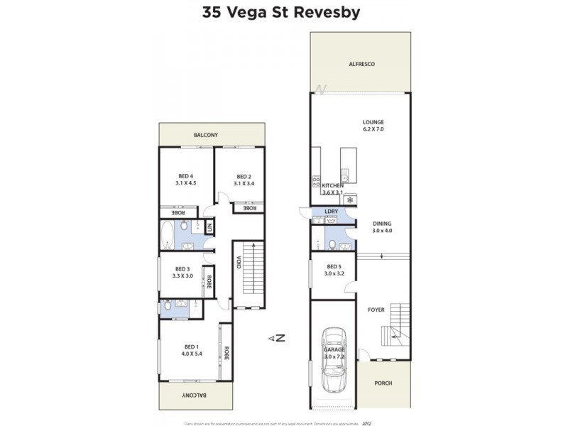 35 Vega Street, Revesby NSW 2212 Floorplan