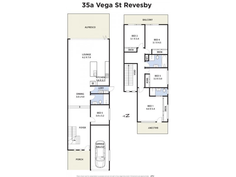 35A Vega Street, Revesby NSW 2212 Floorplan