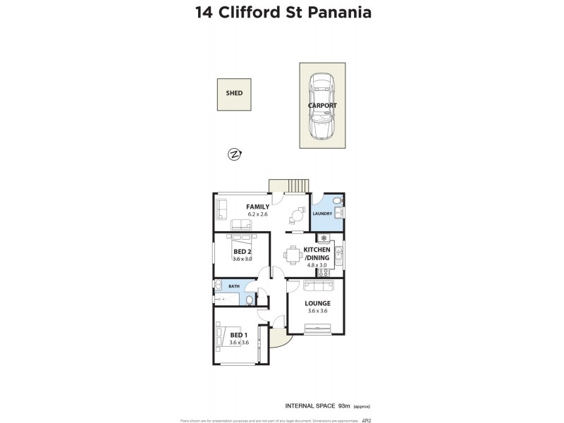 14 Clifford Street, Panania NSW 2213 Floorplan