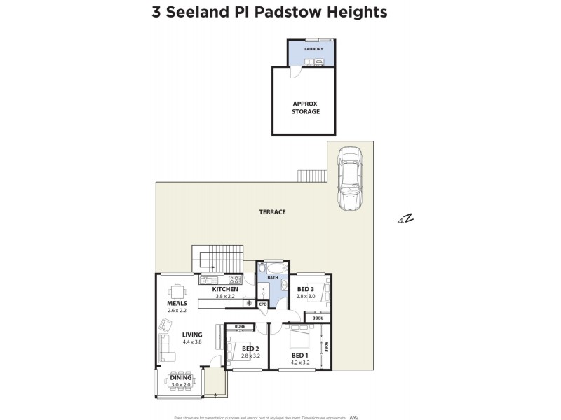 3 Seeland Place, Padstow Heights NSW 2211 Floorplan