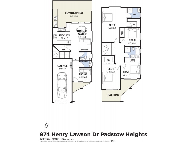 974 Henry Lawson Drive, Padstow Heights NSW 2211 Floorplan