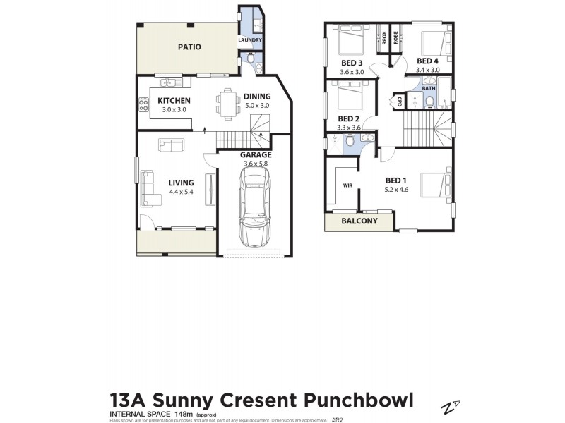 13a Sunny Crescent, Punchbowl NSW 2196 Floorplan