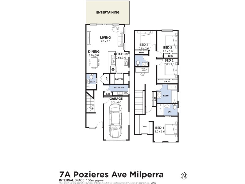 7A Pozieres Avenue, Milperra NSW 2214 Floorplan