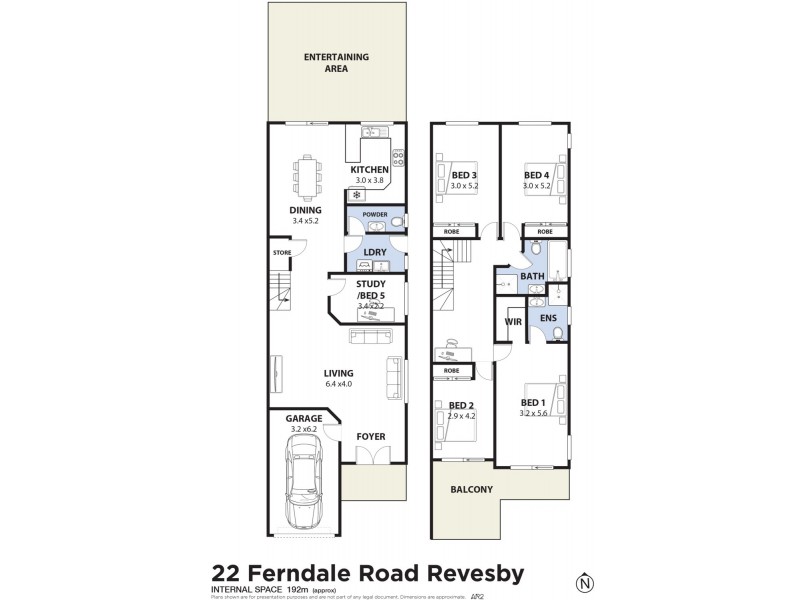22 Ferndale Road, Revesby NSW 2212 Floorplan