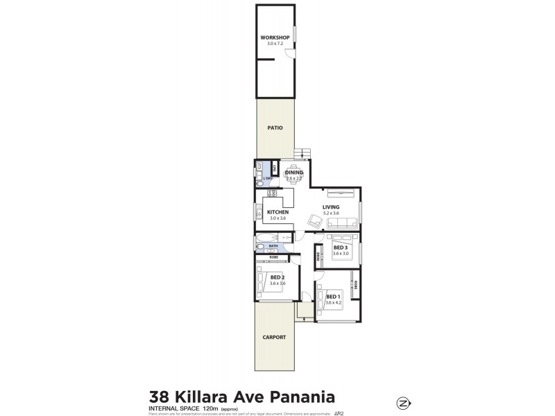 38 Killara Avenue, Panania NSW 2213 Floorplan