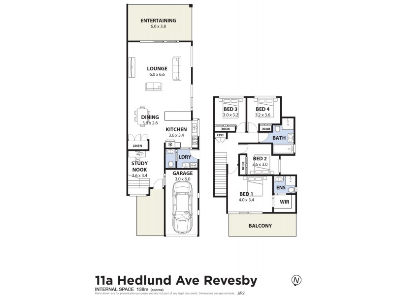 11A Hedlund Street, Revesby NSW 2212 Floorplan
