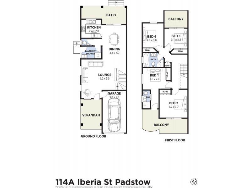 114A Iberia Street, Padstow NSW 2211 Floorplan