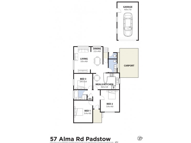 57 Alma Road, Padstow NSW 2211 Floorplan