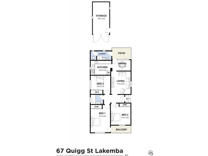 67 Quigg Street, Lakemba NSW 2195 Floorplan