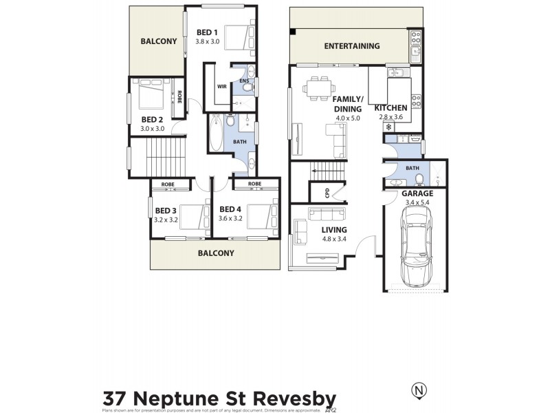 37 Neptune Street, Revesby NSW 2212 Floorplan