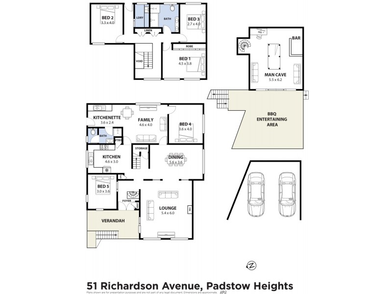 51 Richardson Avenue, Padstow NSW 2211 Floorplan