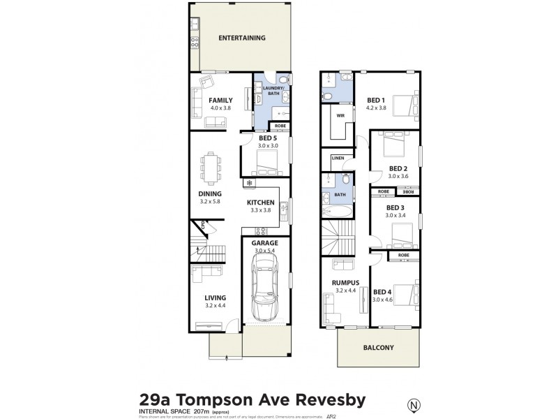 29A Tompson Road, Revesby NSW 2212 Floorplan