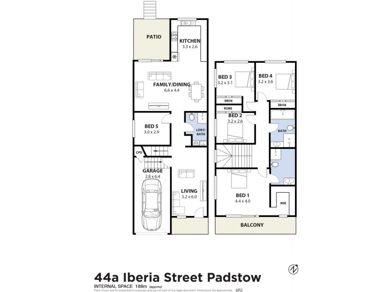 44A Iberia Street, Padstow NSW 2211 Floorplan