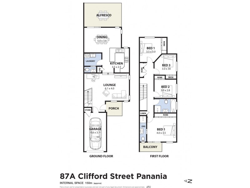 87A Clifford Street, Panania NSW 2213 Floorplan