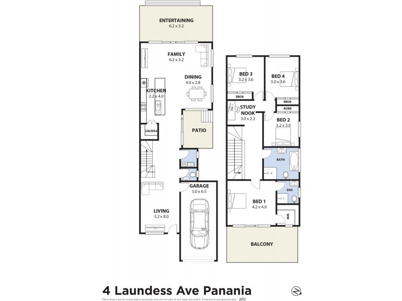 4 Laundess Avenue, Panania NSW 2213 Floorplan