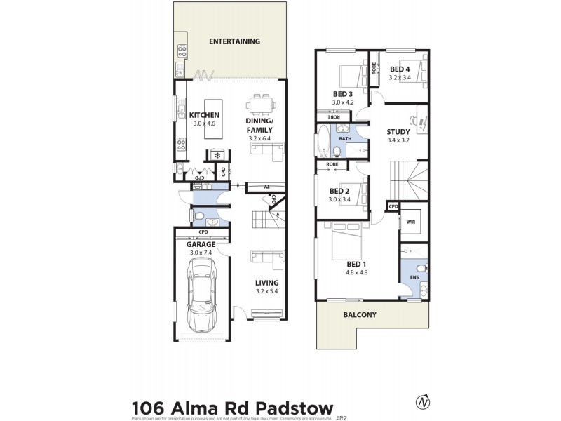 106A Alma Road, Padstow NSW 2211 Floorplan