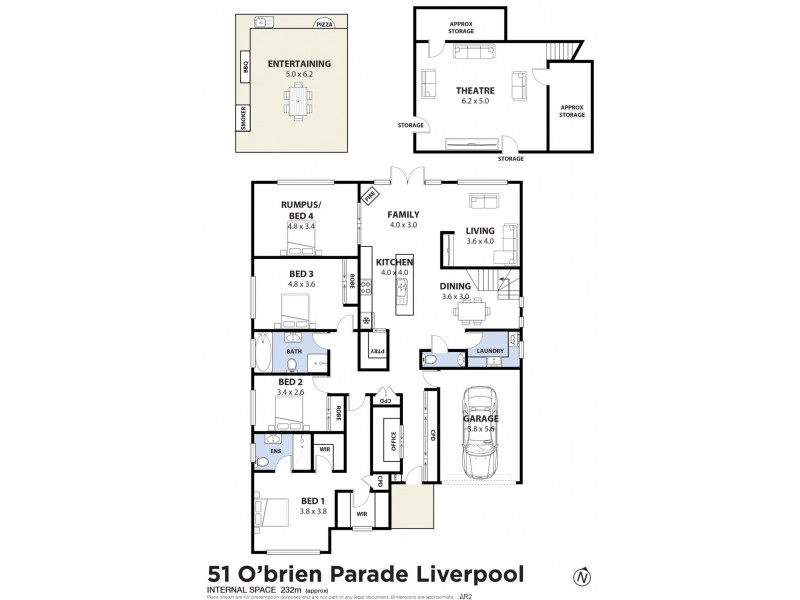 51 O’Brien Parade, Liverpool NSW 2170 Floorplan