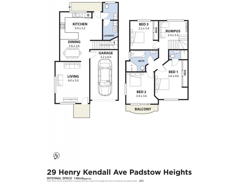 29 Henry Kendall Avenue, Padstow NSW 2211 Floorplan