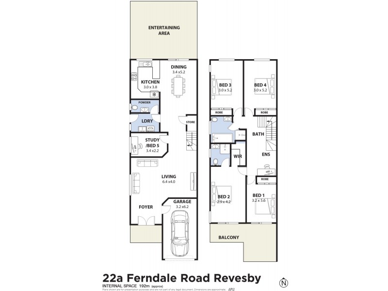 22a Ferndale Road, Revesby NSW 2212 Floorplan