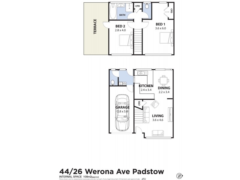 44/26 Werona Avenue, Padstow NSW 2211 Floorplan