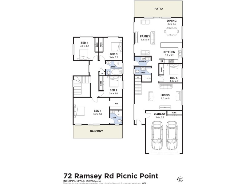 72 Ramsay Road, Picnic Point NSW 2213 Floorplan