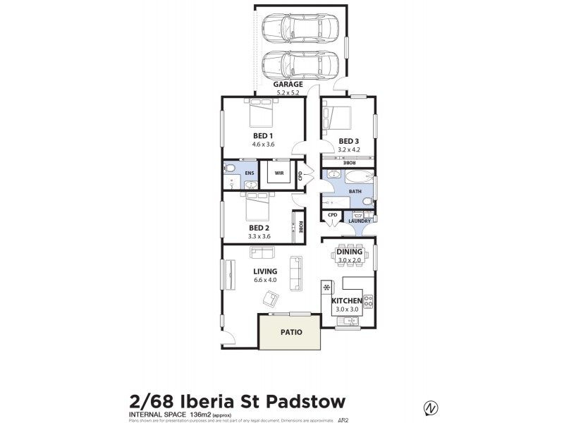 2/68 Iberia Street, Padstow NSW 2211 Floorplan