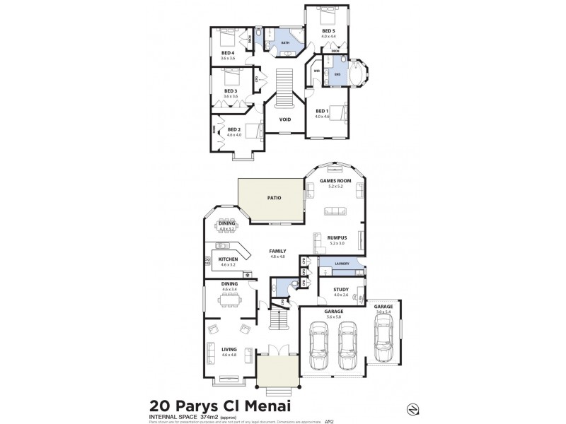 20  Parys Close, Menai NSW 2234 Floorplan