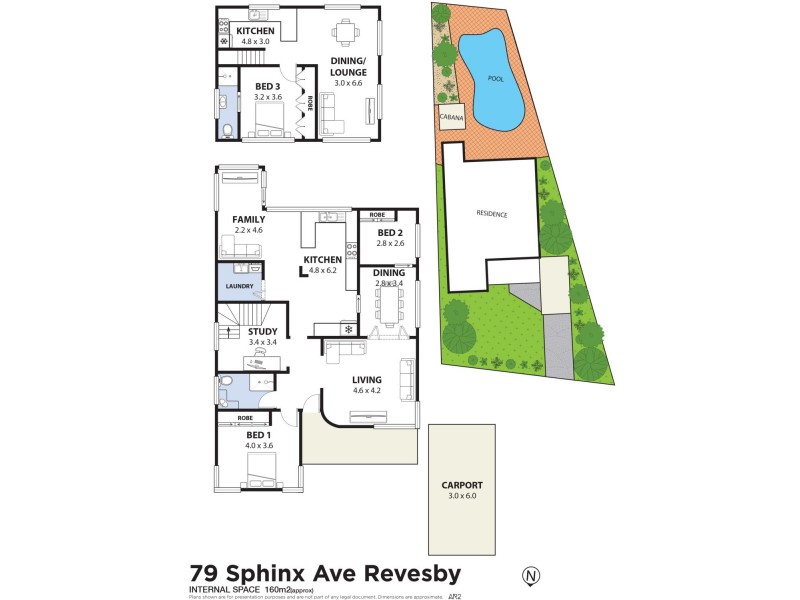 79 Sphinx Avenue, Revesby NSW 2212 Floorplan