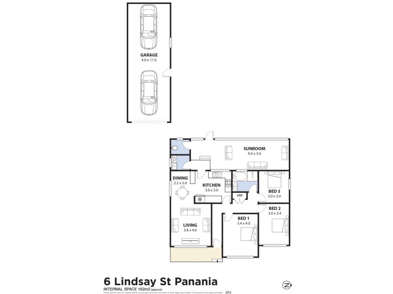 6 Lindsay Street, Panania NSW 2213 Floorplan