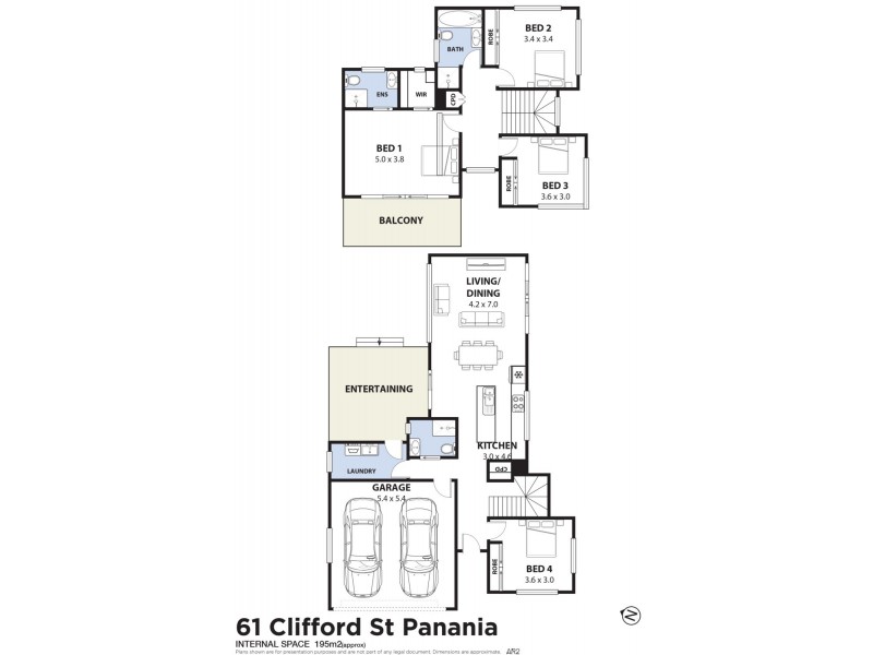 61 Clifford Street, Panania NSW 2213 Floorplan