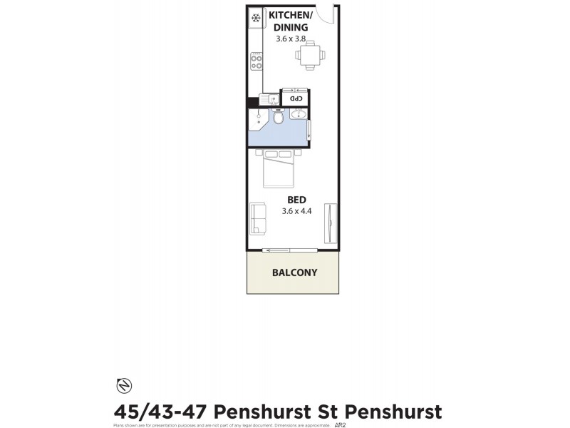 43 Penshurst Street, Penshurst NSW 2222 Floorplan