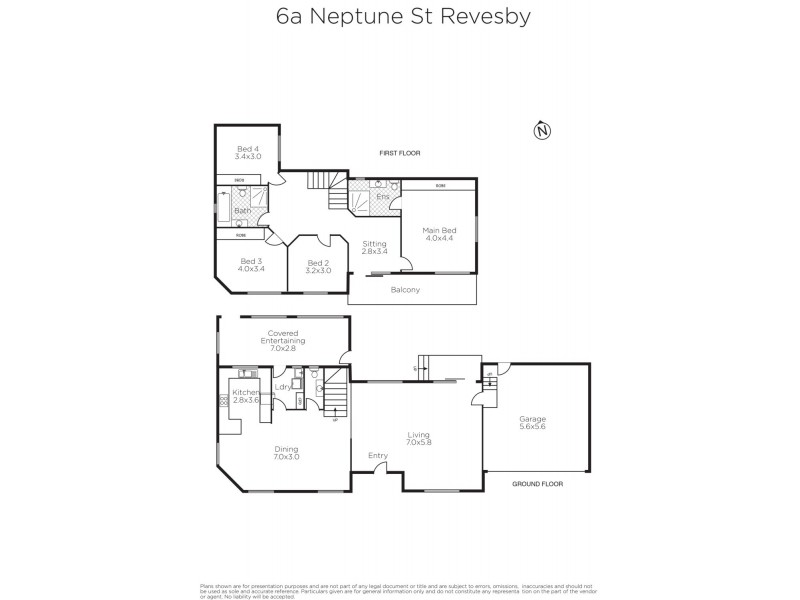 6A  Neptune Street, Revesby NSW 2212 Floorplan