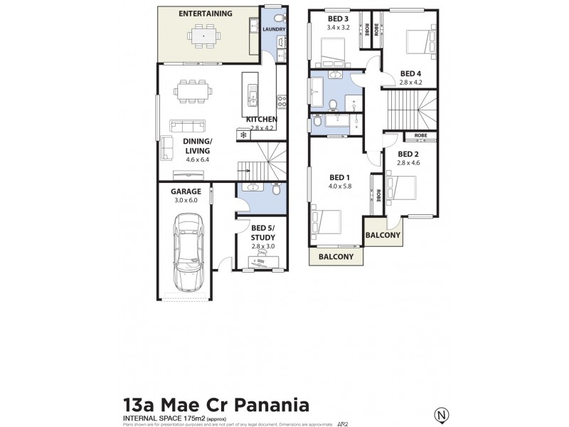 13A Mae Crescent, Panania NSW 2213 Floorplan