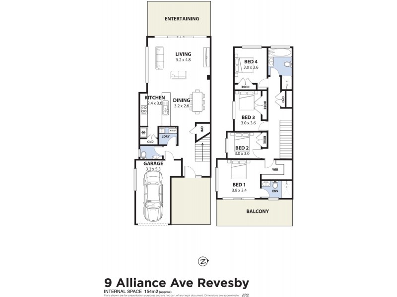9 Alliance Avenue, Revesby NSW 2212 Floorplan