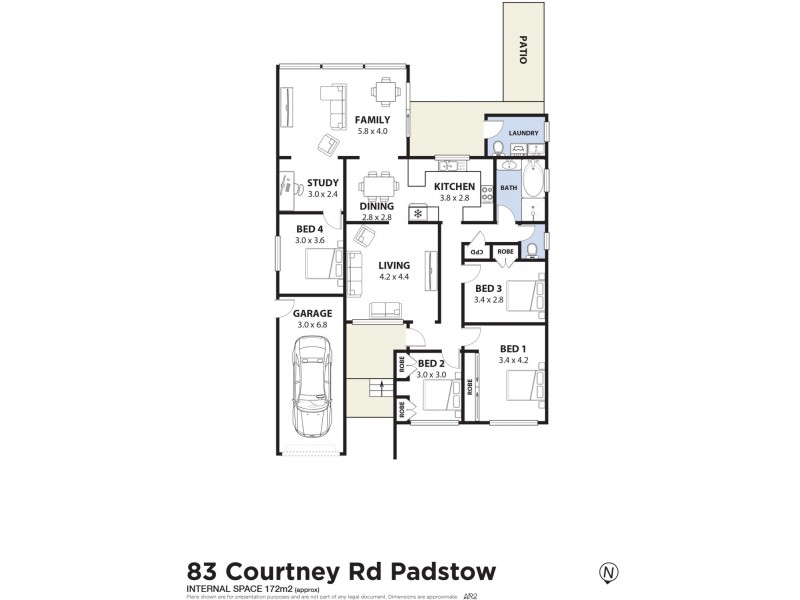 83 Courtney Road, Padstow NSW 2211 Floorplan