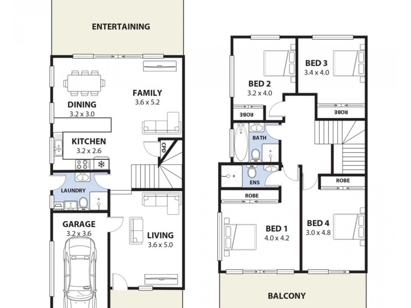 1B Kingston Avenue, Panania NSW 2213 Floorplan