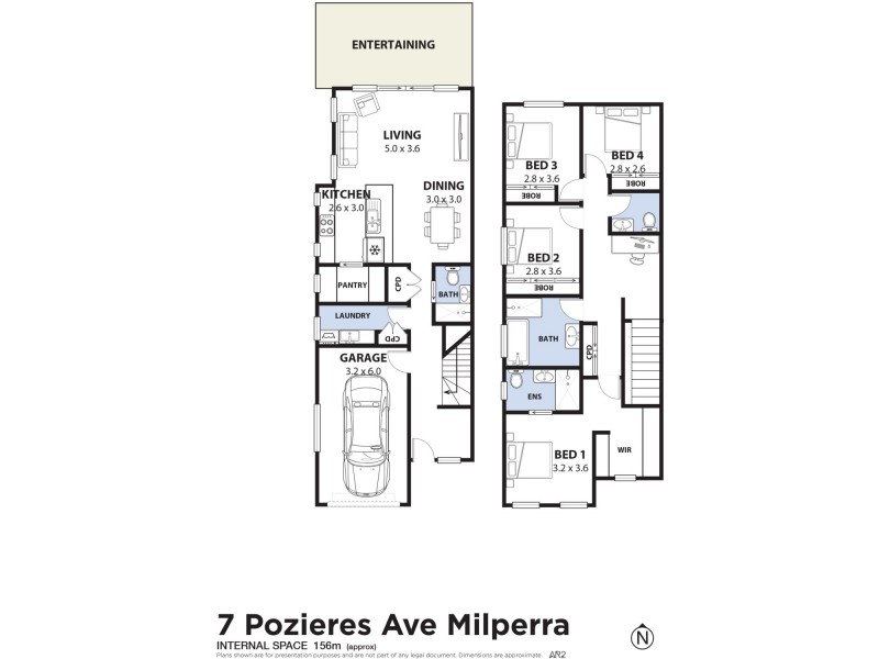 7A Pozieres Avenue, Milperra NSW 2214 Floorplan