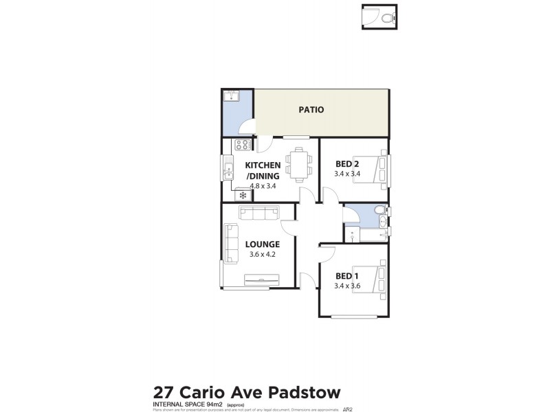 27 Cairo Avenue, Padstow NSW 2211 Floorplan