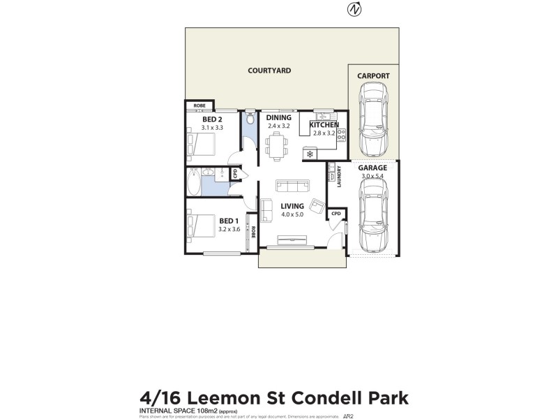 4/16 Leemon Street, Condell Park NSW 2200 Floorplan