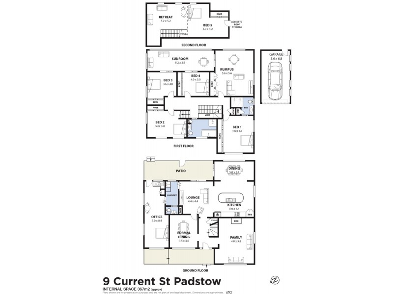 9 Current Street, Padstow NSW 2211 Floorplan