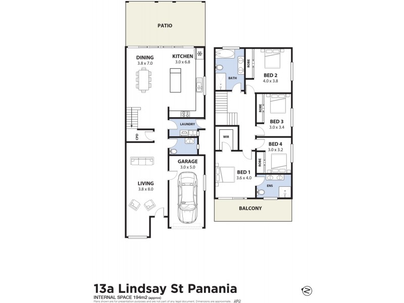 13A Lindsay Street, Panania NSW 2213 Floorplan