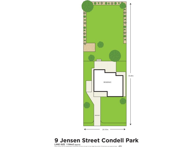 9 Jensen Street, Condell Park NSW 2200 Floorplan