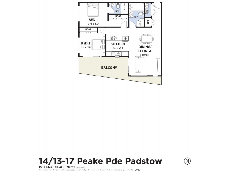 14/13-17 Peake Parade, Peakhurst NSW 2210 Floorplan