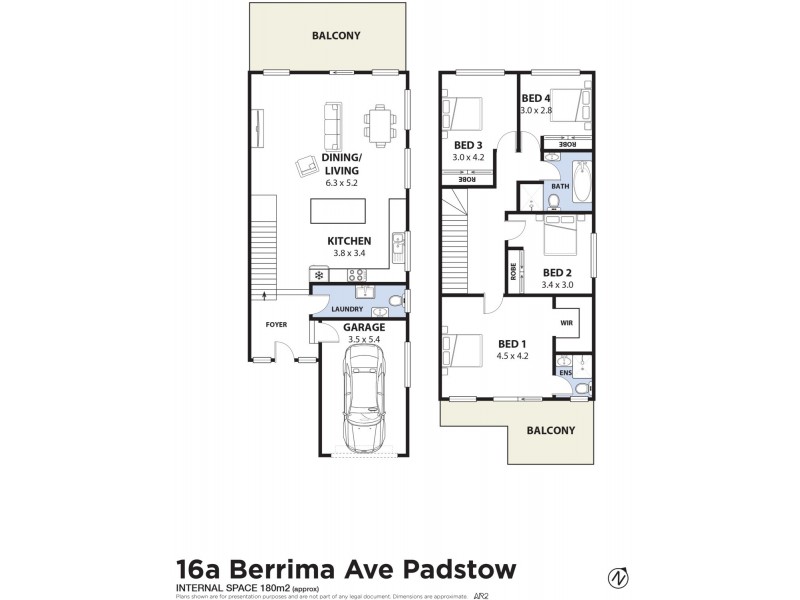 16A Berrima Avenue, Padstow NSW 2211 Floorplan