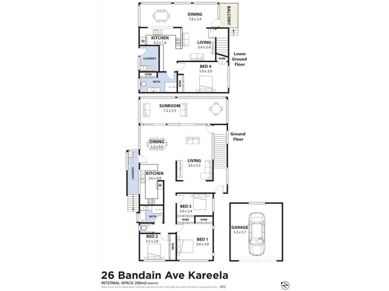 26 Bandain Avenue, Kareela NSW 2232 Floorplan